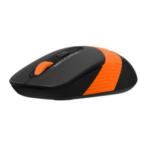 Мышь A4Tech Fstyler FG10 черный/оранжевый оптическая (2000dpi) беспроводная USB (4but)